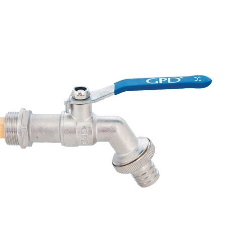 GPD Küresel Bahçe Musluğu 1/2 (Çelik Kol)