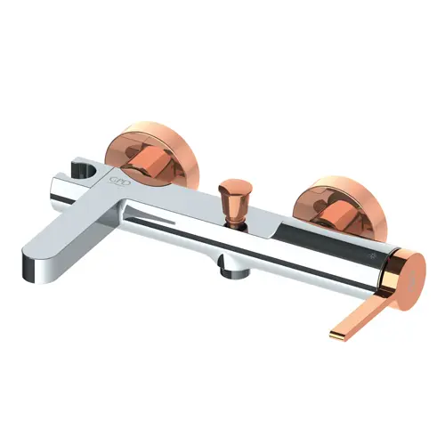 GPD MBB165-K-R Gildo Banyo Bataryası (Krom - Rose Gold)