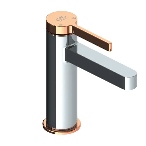 GPD MLB165-K-R Gildo Lavabo Bataryası (Krom - Rose Gold)